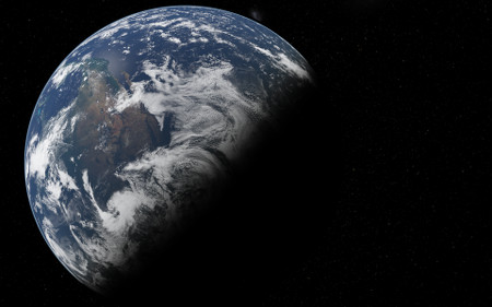 Simulación de la Tierra.